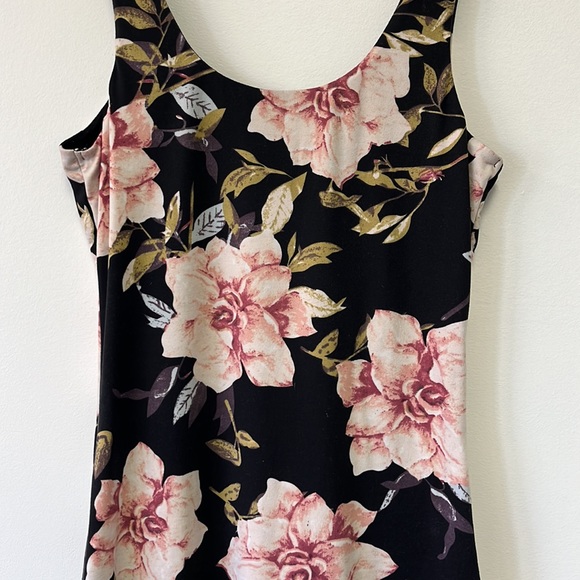 Fashion Nova Bodycon Floral Dress - S - Picture 2 of 6